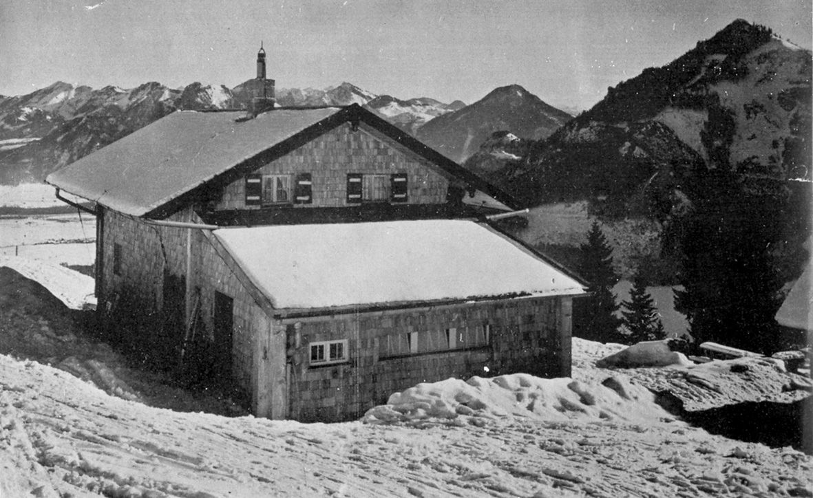 Die Breitenberghütte 1932