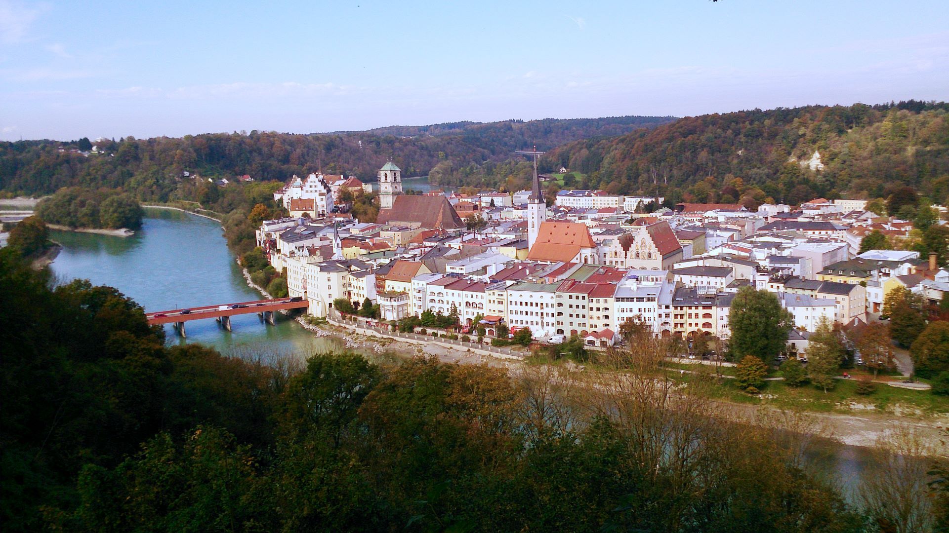 Wasserburg am Inn vom Kellerberg aus (Foto: Resmer)